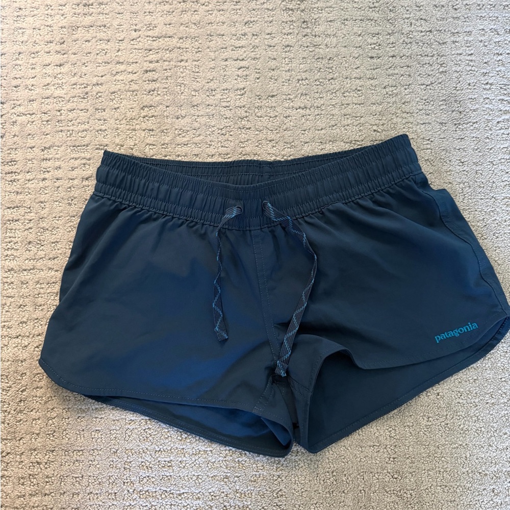Patagonia Dark Blue Athletic Shorts